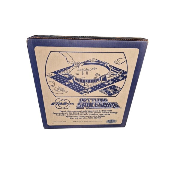 Ideal Toys Vintage 1977 Battling Spaceships Game NEW SEALED - Picture 3 of 6